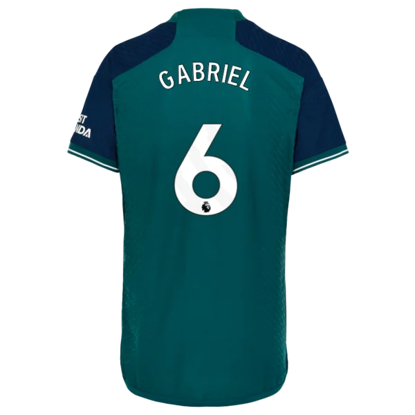AFC Trikot Store - arsenal damen 2324 authentisches drittes trikot – gabriel magalhaes Offizielle Arsenal Fußballbekleidung