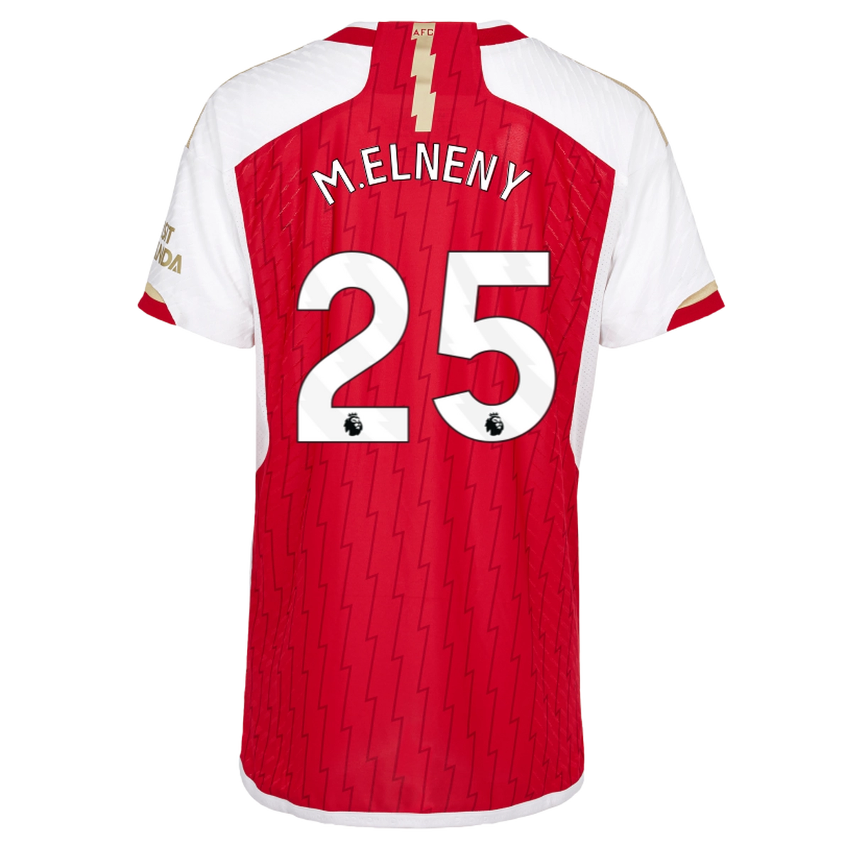 AFC Trikot Store - arsenal damen 2324 authentisches heimtrikot – mohamed elneny Offizielle Arsenal Fußballbekleidung