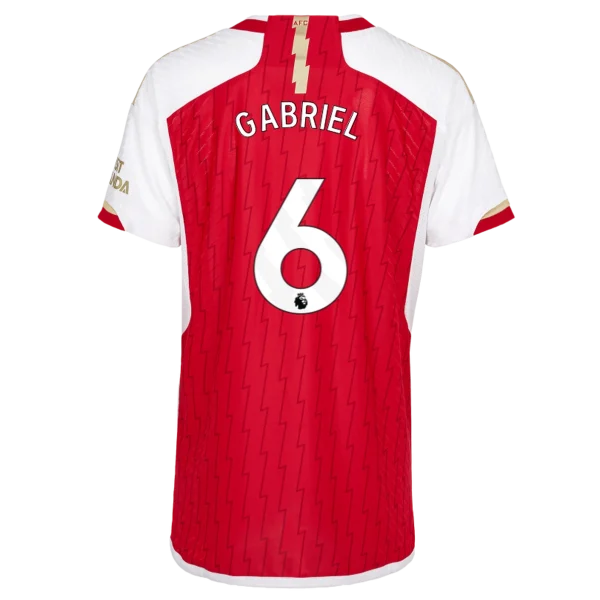 AFC Trikot Store - arsenal damen 2324 authentisches heimtrikot – gabriel magalhaes Offizielle Arsenal Fußballbekleidung