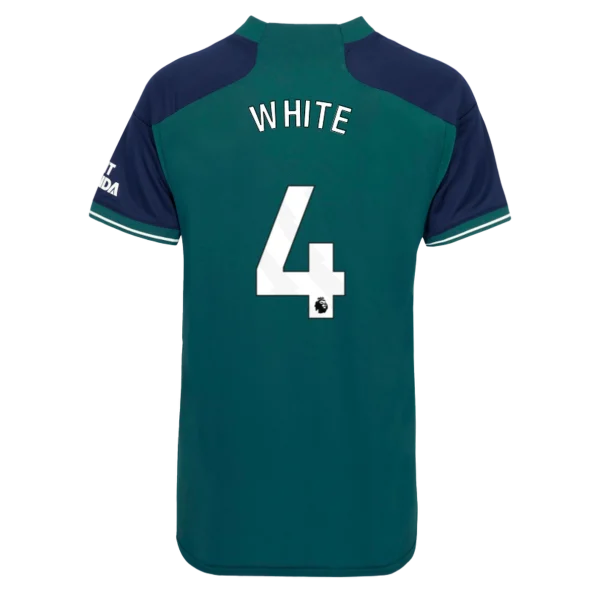 AFC Trikot Store - arsenal damen 2324 drittes trikot – ben white Offizielle Arsenal Fußballbekleidung