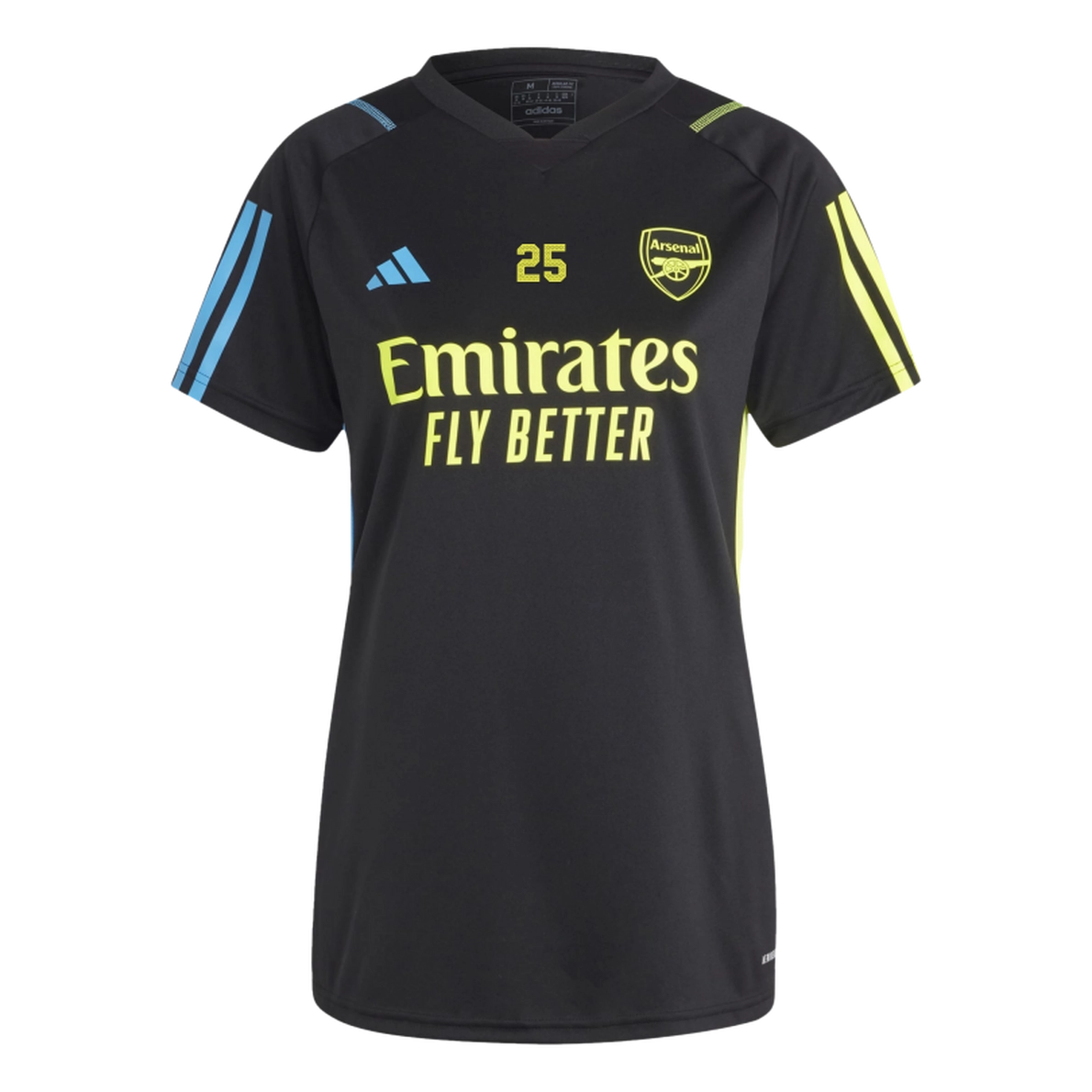 AFC Trikot Store - arsenal damen 2324 schwarzes trainingstrikot – mohamed elneny Kategorien für echte Arsenal-Enthusiasten Offizielle Arsenal Fußballbekleidung