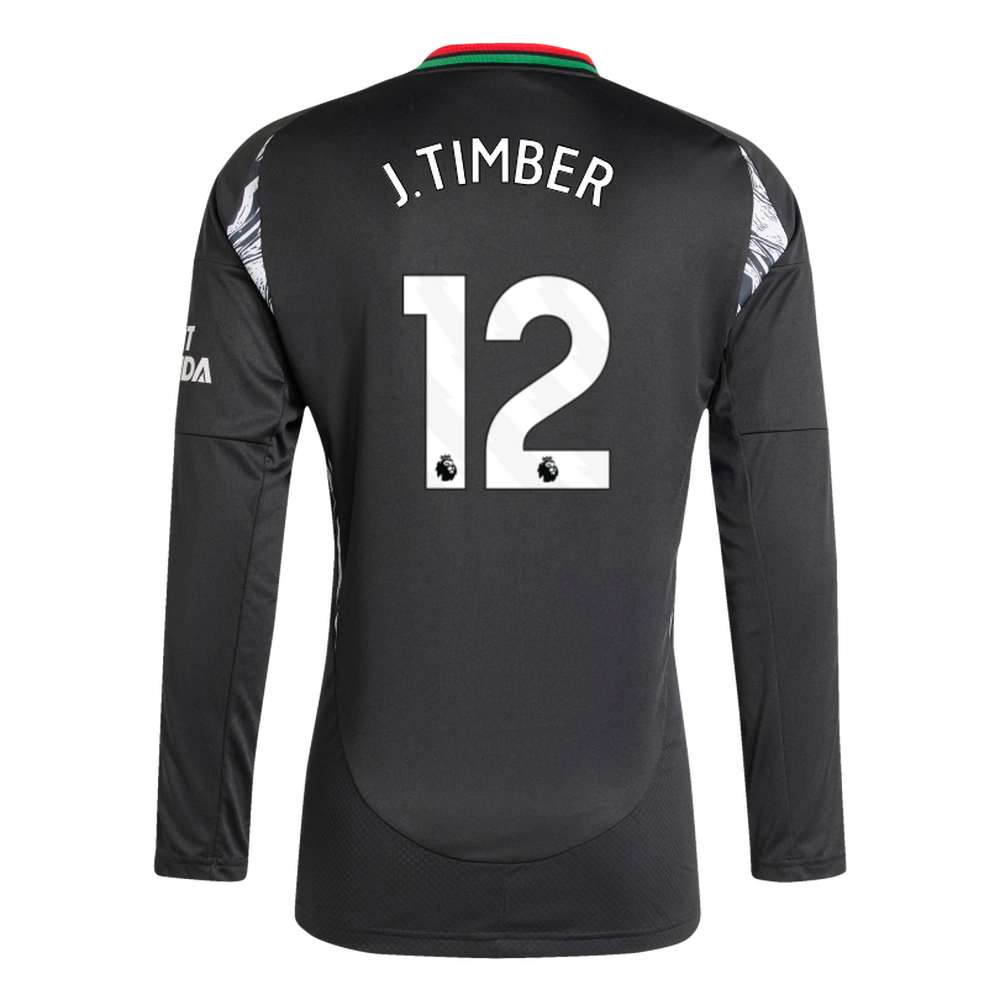 AFC Trikot Store - arsenal damen adidas 2425 langarm-auswärtstrikot – jurrien timber Kategorien für echte Arsenal-Enthusiasten Offizielle Arsenal Fußballbekleidung