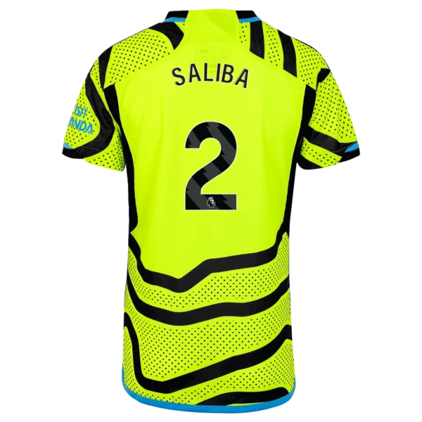 AFC Trikot Store - arsenal herren 2324 authentisches auswärtstrikot – william saliba Kategorien für echte Arsenal-Enthusiasten Offizielle Arsenal Fußballbekleidung