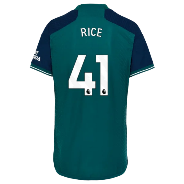 AFC Trikot Store - arsenal herren 2324 authentisches drittes trikot – declan rice Kategorien für echte Arsenal-Enthusiasten Offizielle Arsenal Fußballbekleidung