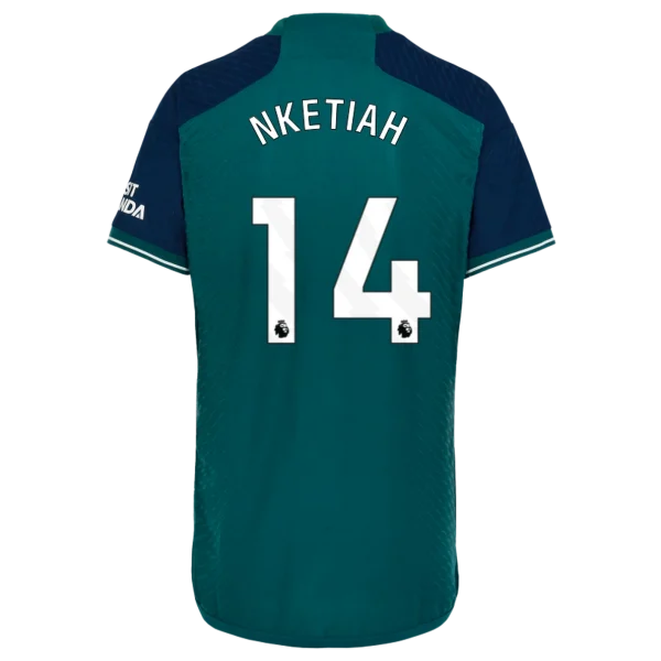 AFC Trikot Store - arsenal herren 2324 authentisches drittes trikot – eddie nketiah Kategorien für echte Arsenal-Enthusiasten Offizielle Arsenal Fußballbekleidung