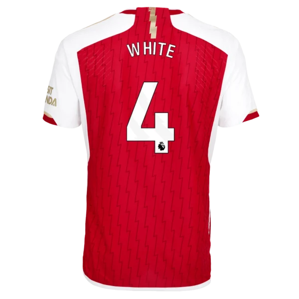 AFC Trikot Store - arsenal herren 2324 authentisches heimtrikot – ben white Kategorien für echte Arsenal-Enthusiasten Offizielle Arsenal Fußballbekleidung