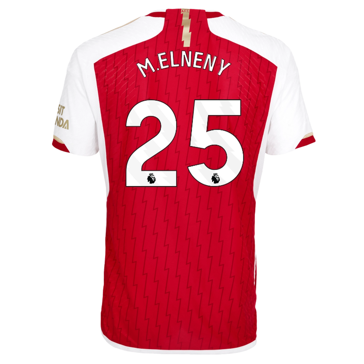 AFC Trikot Store - arsenal herren 2324 authentisches heimtrikot – mohamed elneny Kategorien für echte Arsenal-Enthusiasten Offizielle Arsenal Fußballbekleidung