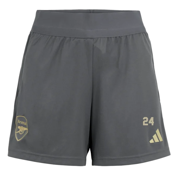 AFC Trikot Store - arsenal herren 2324 graue trainingsshorts – reiss nelson Kategorien für echte Arsenal-Enthusiasten Offizielle Arsenal Fußballbekleidung