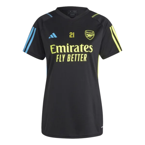 AFC Trikot Store - arsenal herren 2324 schwarzes trainingsshirt – fábio vieira Kategorien für echte Arsenal-Enthusiasten Offizielle Arsenal Fußballbekleidung