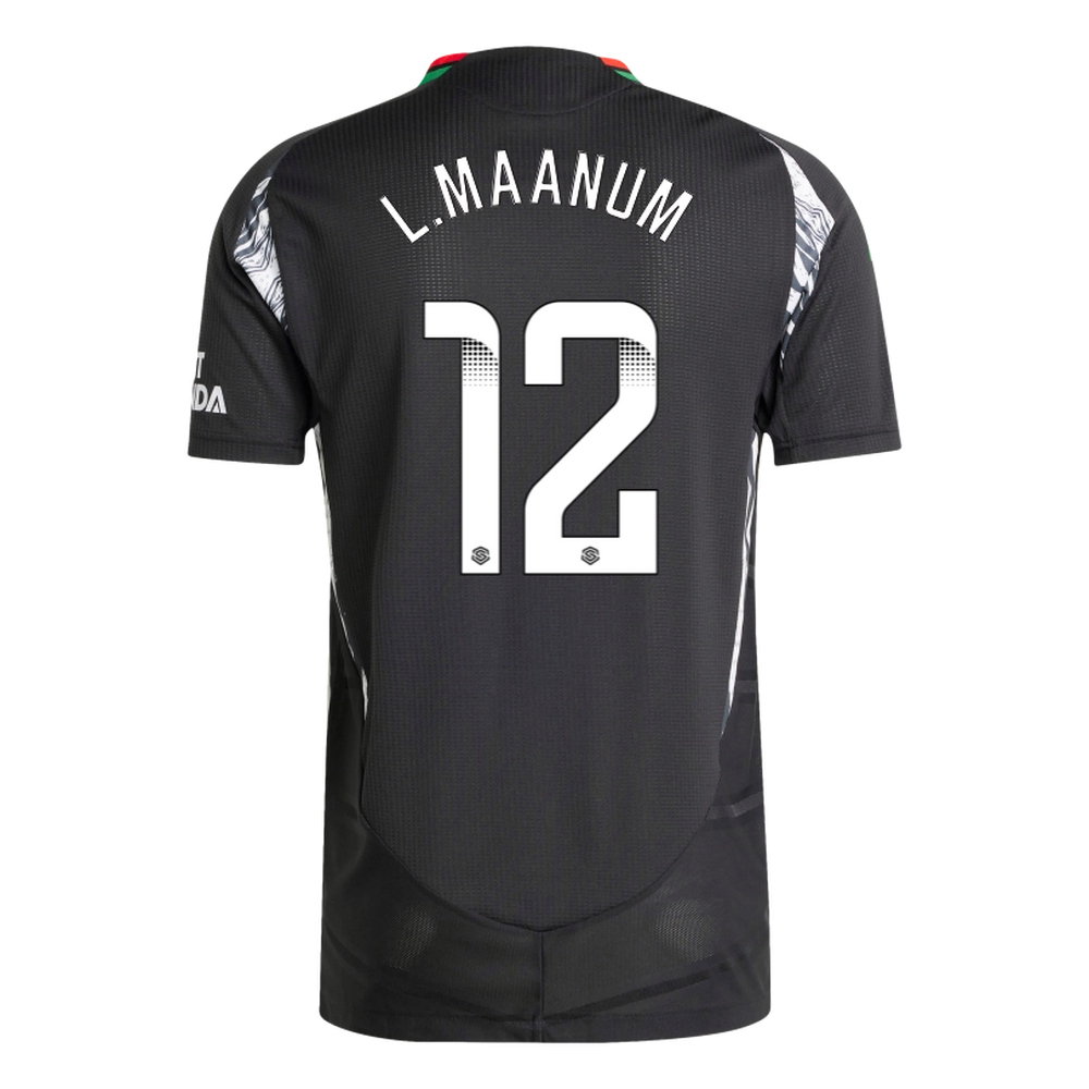 AFC Trikot Store - arsenal herren adidas 2425 authentic auswärtstrikot – frida maanum Kategorien für echte Arsenal-Enthusiasten Offizielle Arsenal Fußballbekleidung