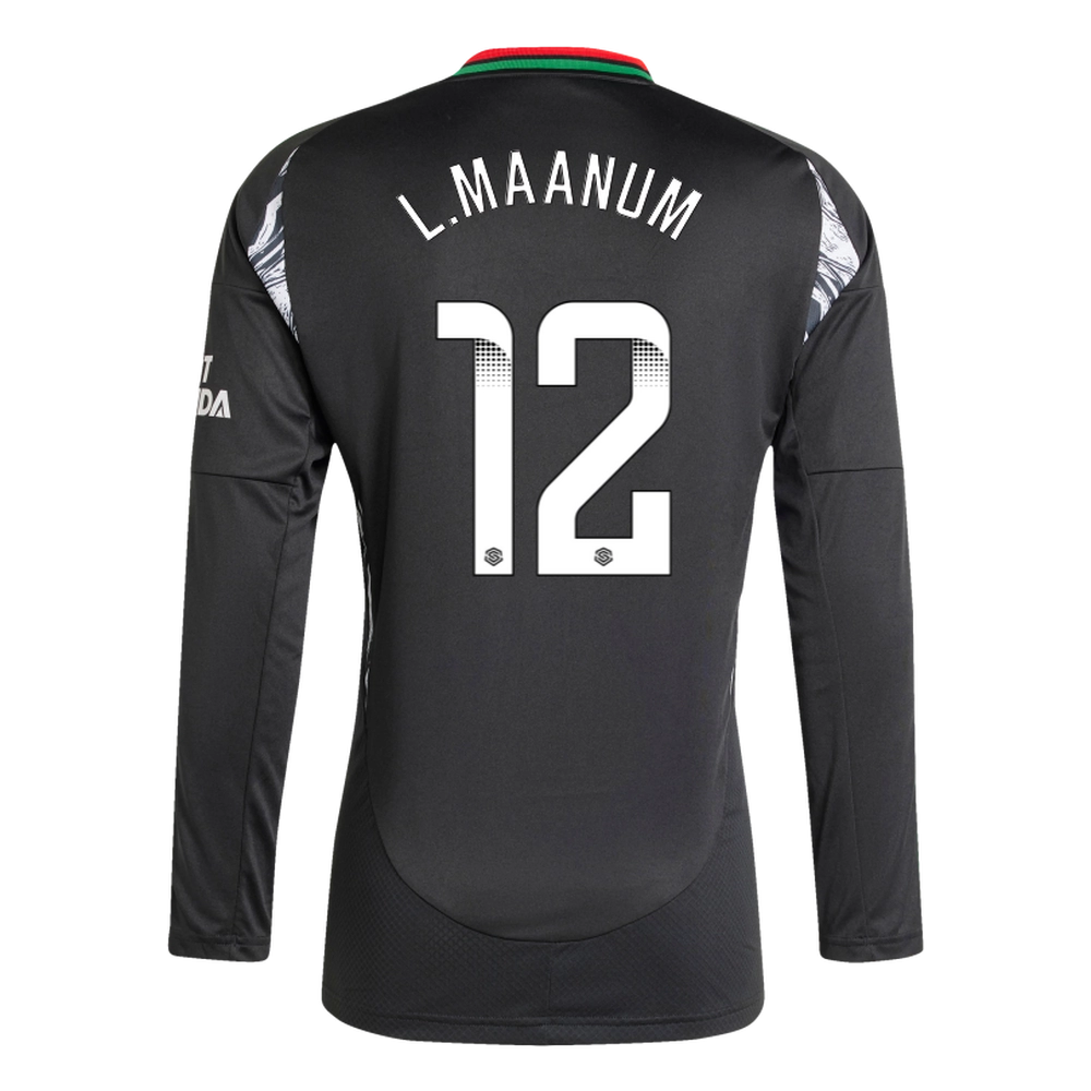 AFC Trikot Store - arsenal herren adidas 2425 langarm-auswärtstrikot – frida maanum Kategorien für echte Arsenal-Enthusiasten Offizielle Arsenal Fußballbekleidung