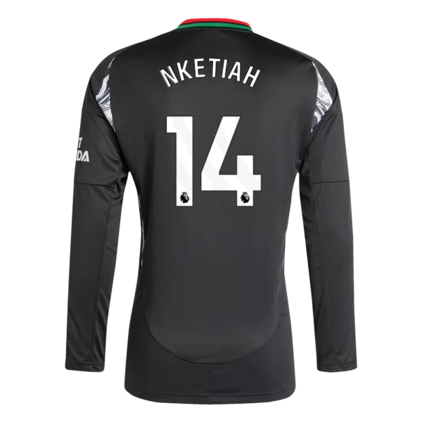 AFC Trikot Store - arsenal herren adidas 2425 langärmliges auswärtstrikot – eddie nketiah Kategorien für echte Arsenal-Enthusiasten Offizielle Arsenal Fußballbekleidung
