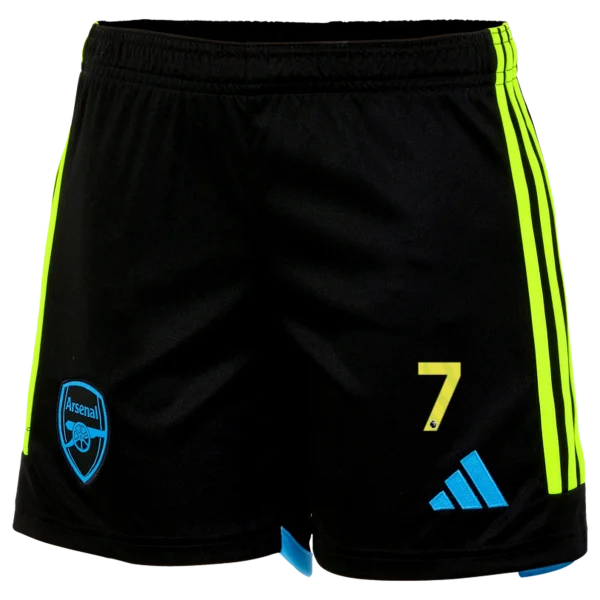 AFC Trikot Store - arsenal junior 2324 auswärtsshorts – bukayo saka Kategorien für echte Arsenal-Enthusiasten Offizielle Arsenal Fußballbekleidung