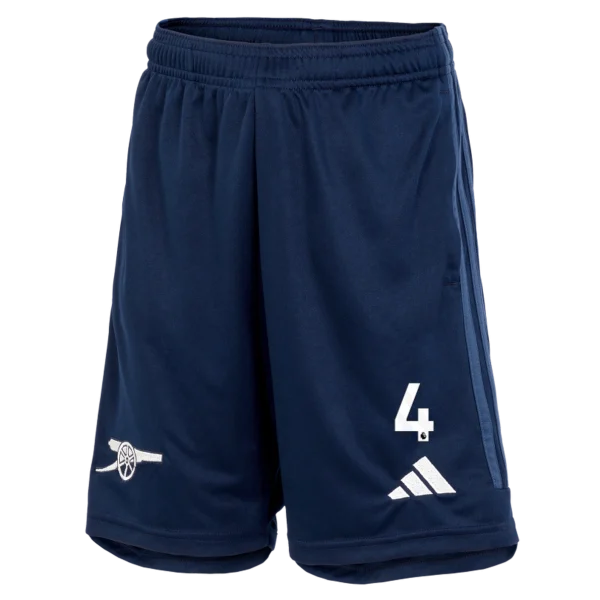 AFC Trikot Store - arsenal junior 2324 dritte shorts – ben white Kategorien für echte Arsenal-Enthusiasten Offizielle Arsenal Fußballbekleidung